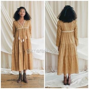 Christy Dawn The Paloma Dress Biscotti Cosmos Floral 